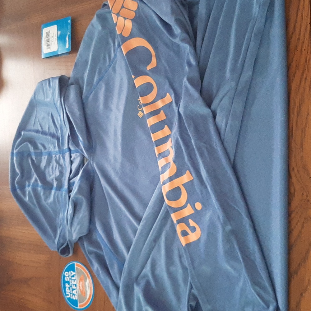 Columbia PFG Long Sleeve T-Shirt W/Hood